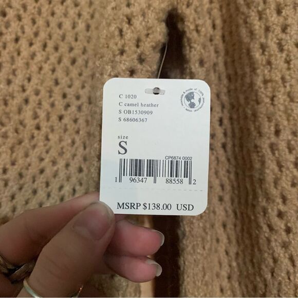 NWT We The Free 1/4 button up sweater size Small - Picture 4 of 8